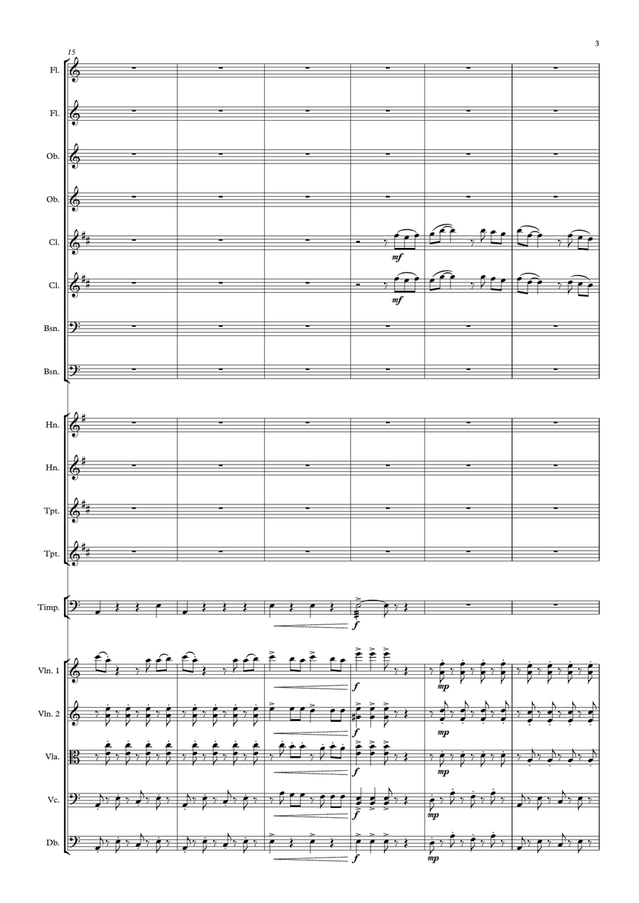 Bella Ciao Bella Ciao Chamber Orchestra scores gallery preview page 3