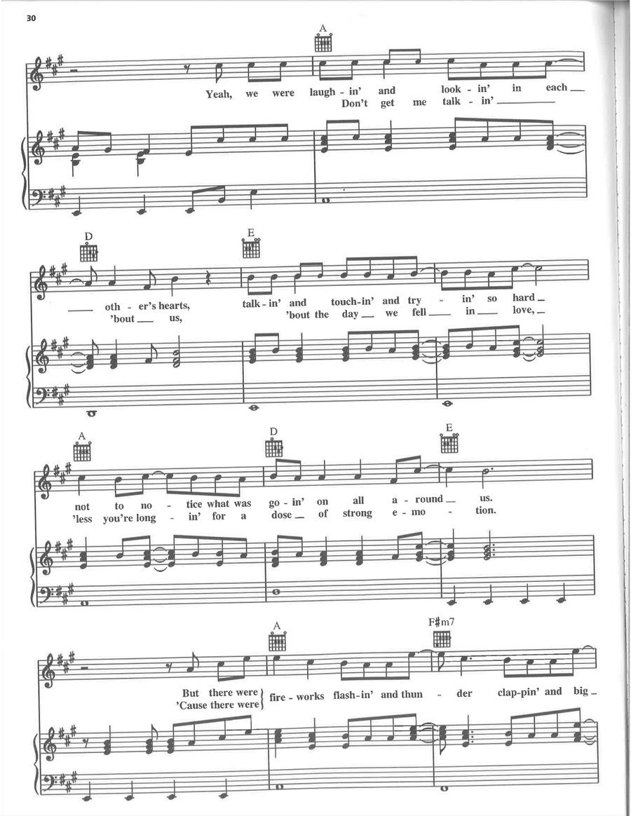 Don't Get Me Started Piano, Vocal, Guitar scores gallery preview page 2