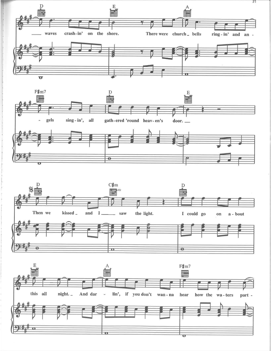 Don't Get Me Started Piano, Vocal, Guitar scores gallery preview page 3