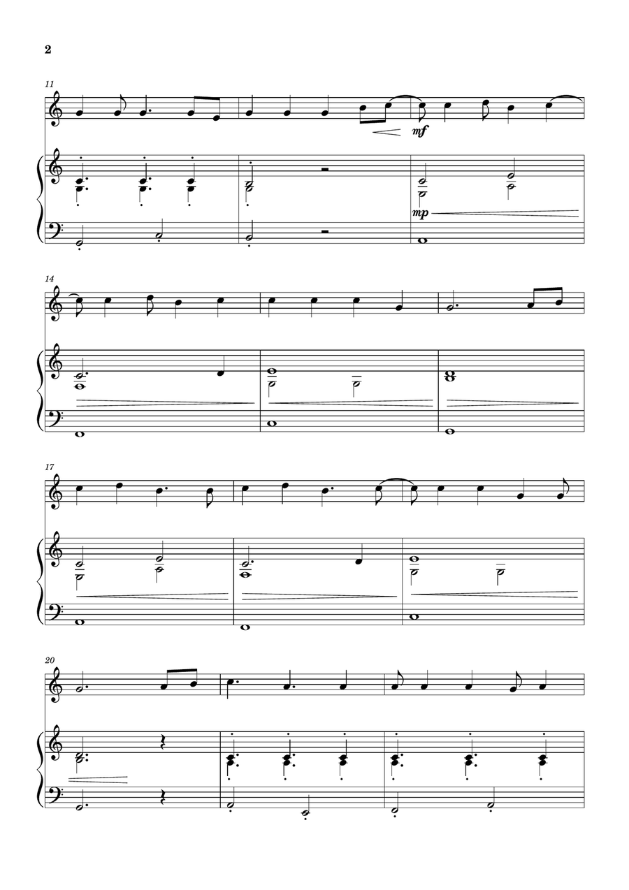 Cheap Thrills (Feat. Sean Paul) Piano scores gallery preview page 2
