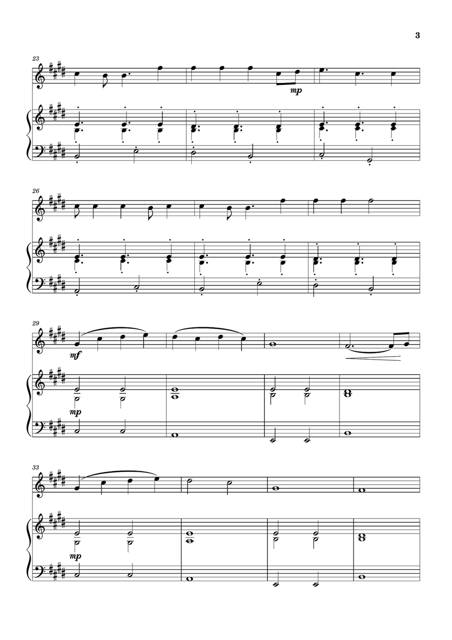 Cheap Thrills (Feat. Sean Paul) Piano scores gallery preview page 3