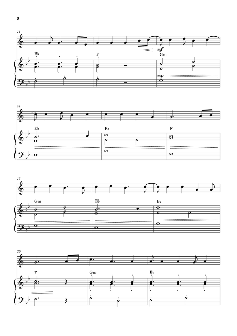 Cheap Thrills (Feat. Sean Paul) B-Flat Trumpet scores gallery preview page 2