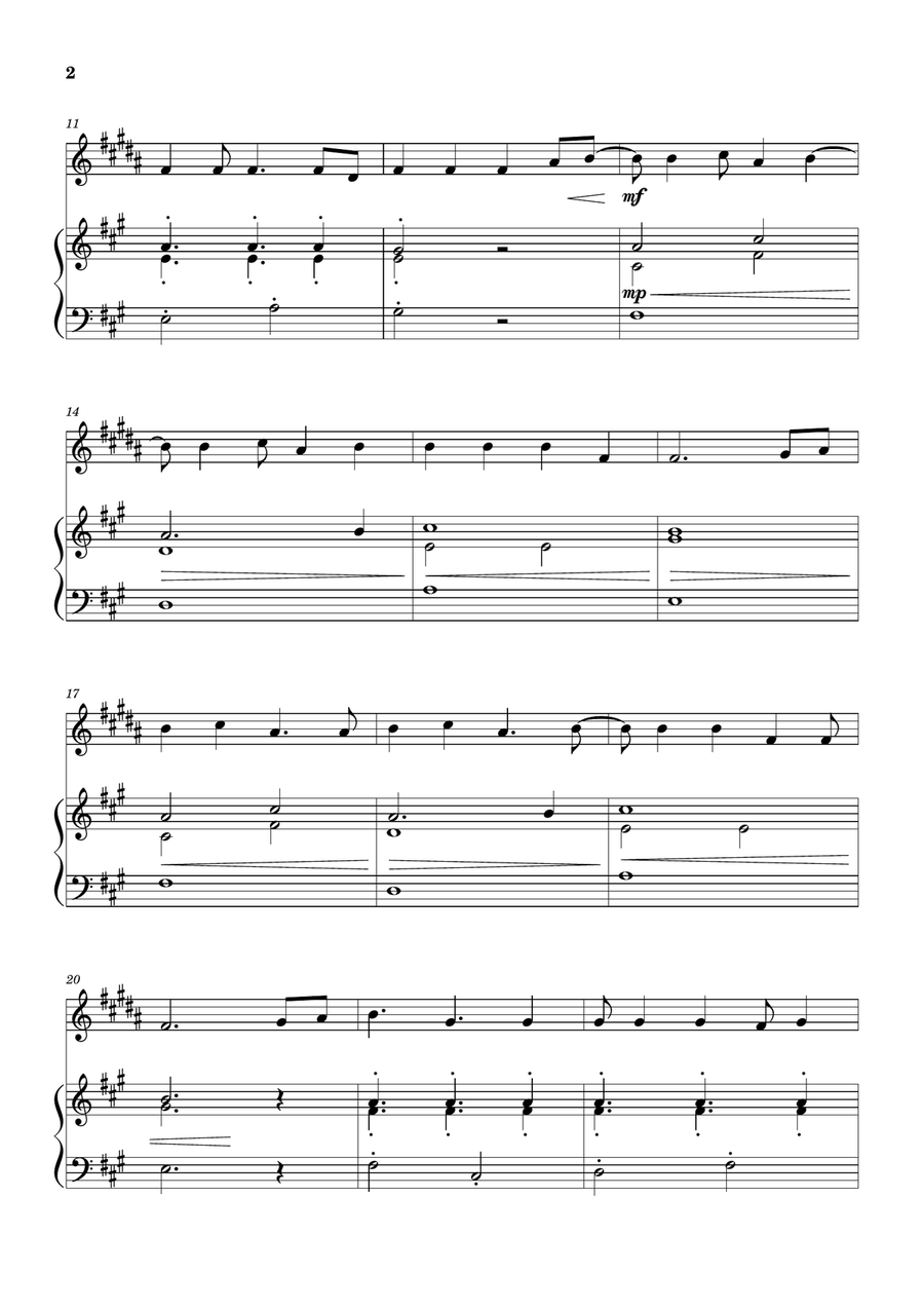 Cheap Thrills (Feat. Sean Paul) B-Flat Trumpet scores gallery preview page 2