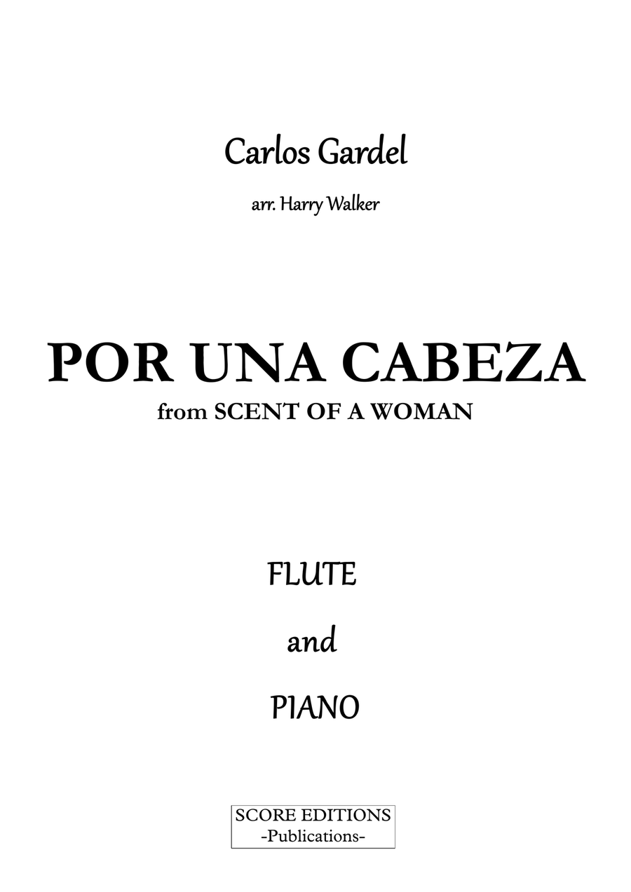 Por Una Cabeza – Carlos Gardel (for Flute & Piano) Flute Solo scores gallery preview page 2