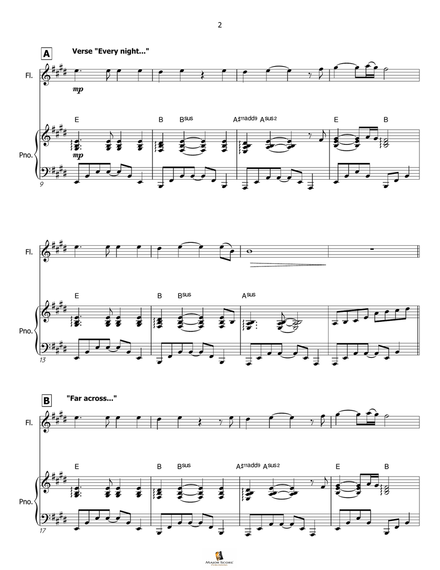 My Heart Will Go On (Love Theme From 'titanic') Flute scores gallery preview page 3