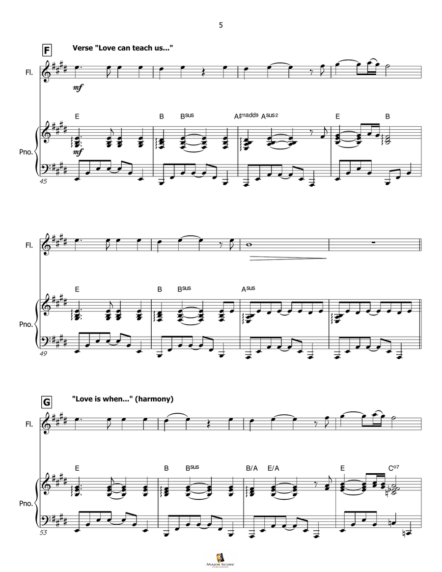My Heart Will Go On (Love Theme From 'titanic') Flute scores gallery preview page 6