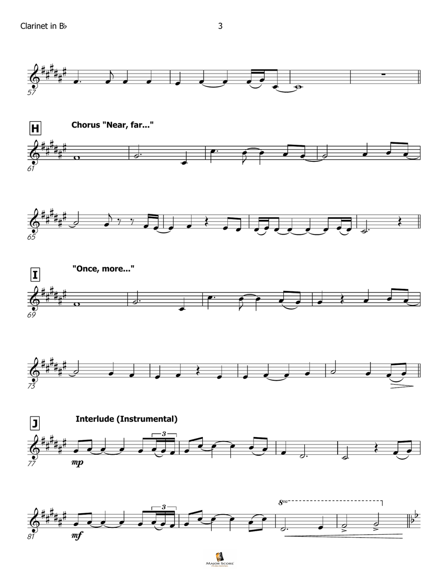 My Heart Will Go On (Love Theme From 'titanic') B-Flat Clarinet scores gallery preview page 4