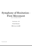 Symphony of Hesitation (first movement) - Score Only