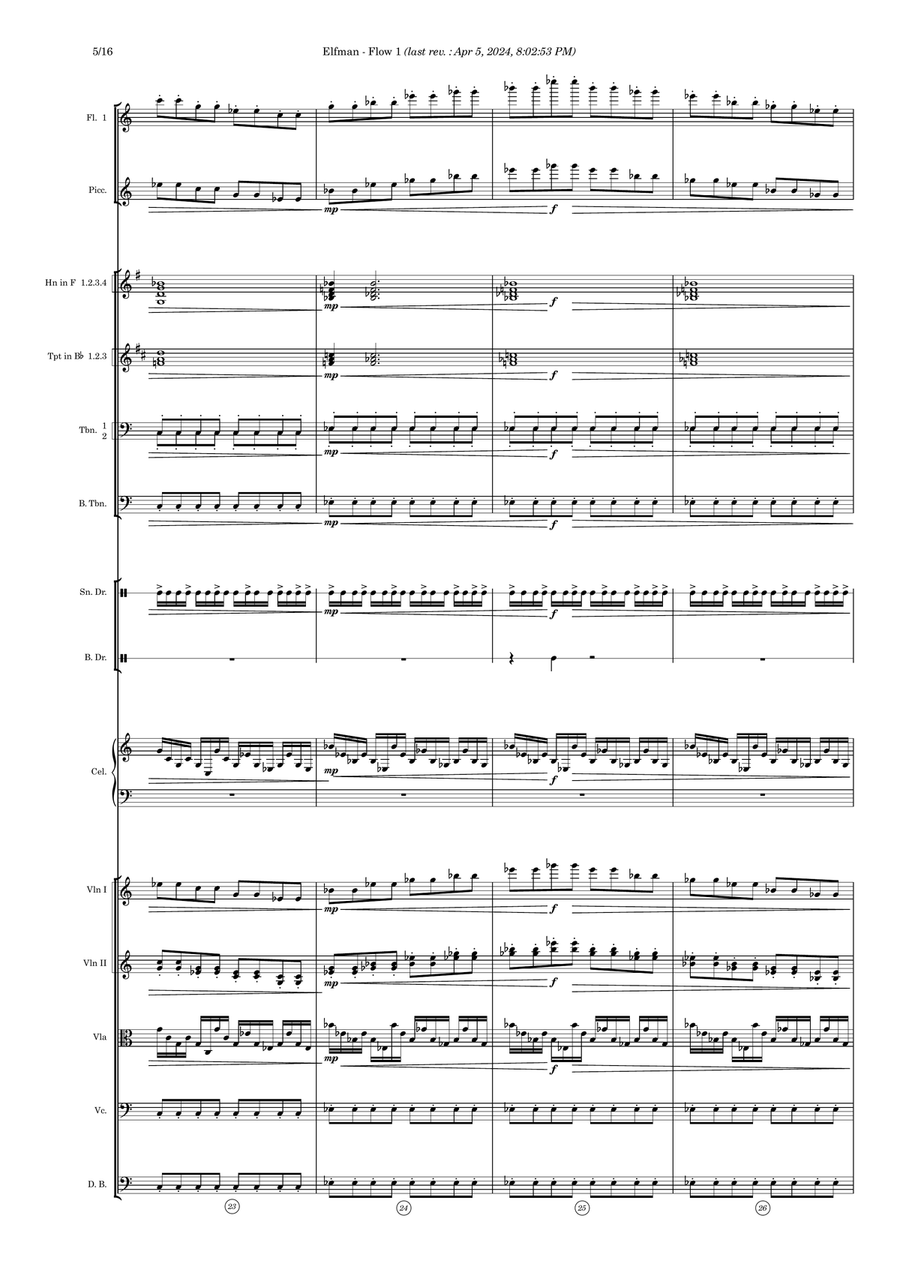 Elfman - Score Only Elfman - Score Only Full Orchestra scores gallery preview page 5