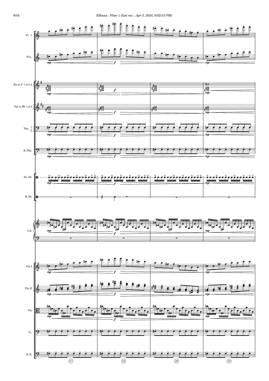 Elfman - Score Only Elfman - Score Only Full Orchestra scores gallery preview page 6