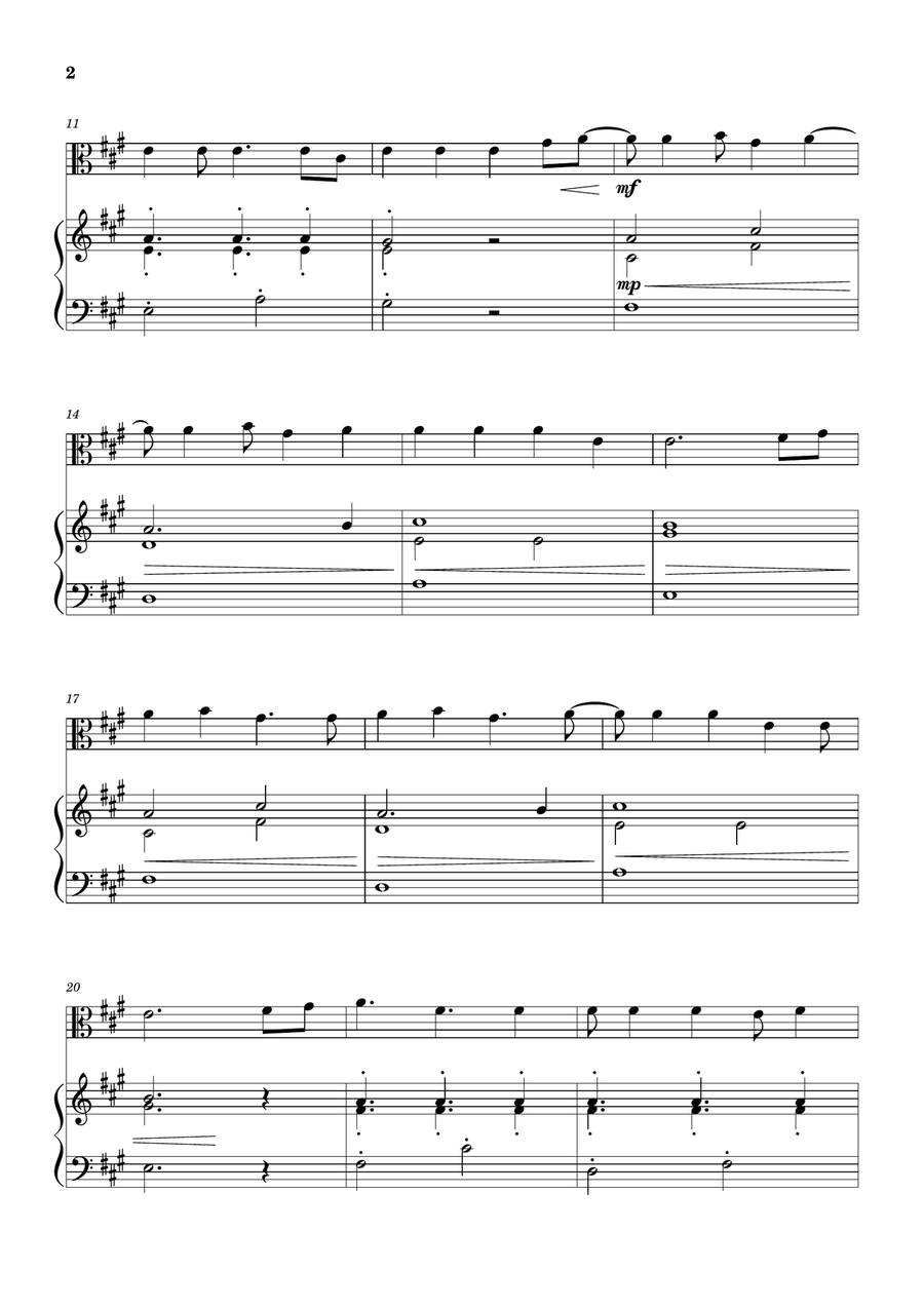 Cheap Thrills (Feat. Sean Paul) Viola scores gallery preview page 2