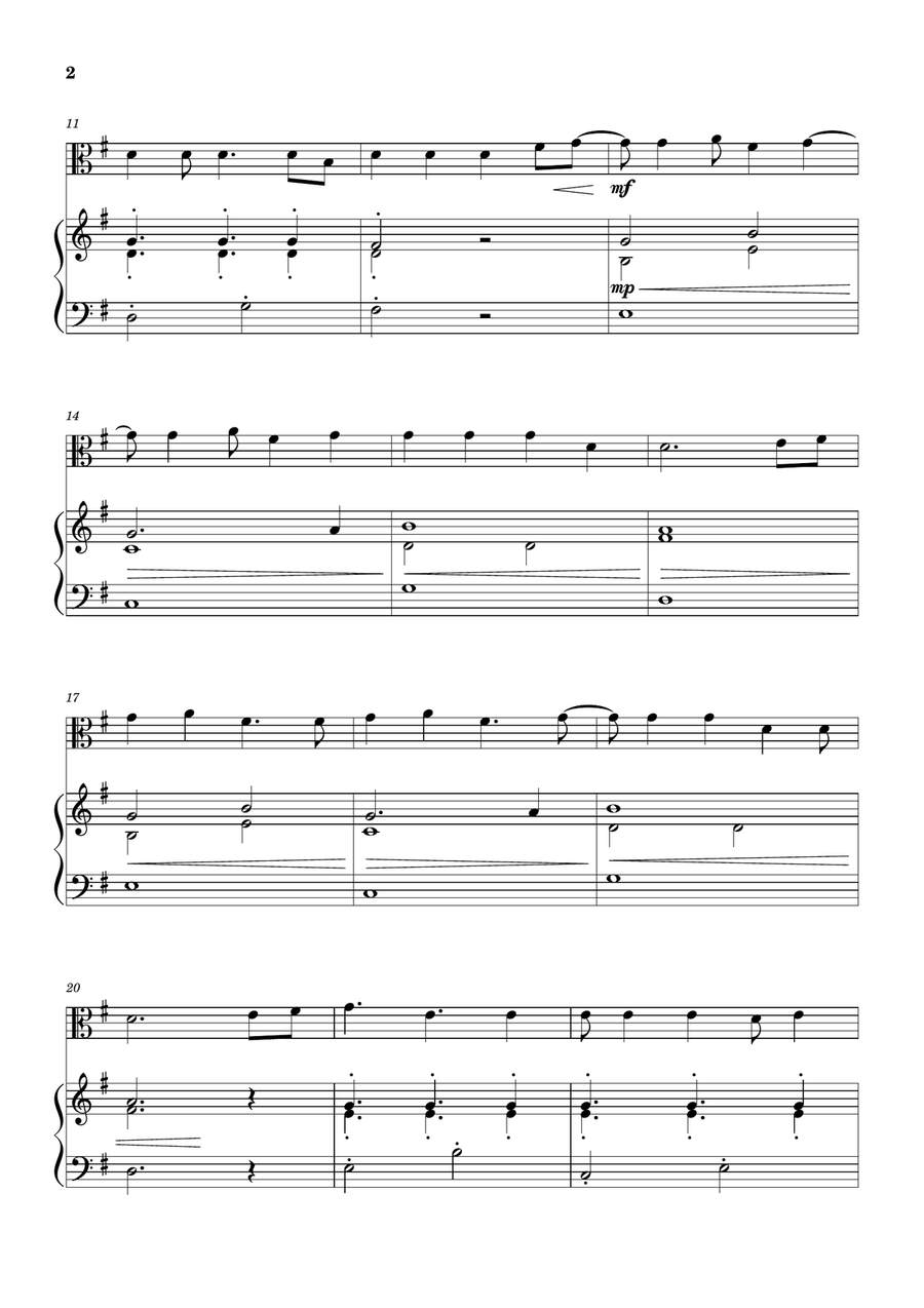 Cheap Thrills (Feat. Sean Paul) Viola scores gallery preview page 2