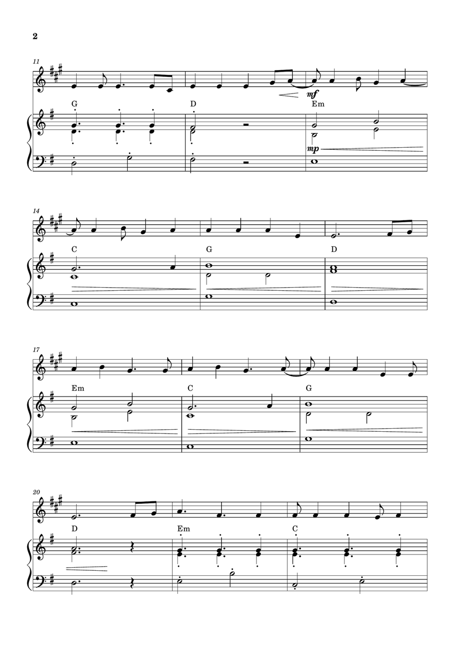 Cheap Thrills (Feat. Sean Paul) B-Flat Clarinet scores gallery preview page 2