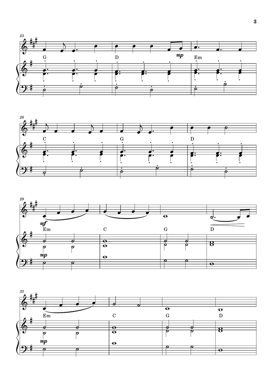 Cheap Thrills (Feat. Sean Paul) B-Flat Clarinet scores gallery preview page 3