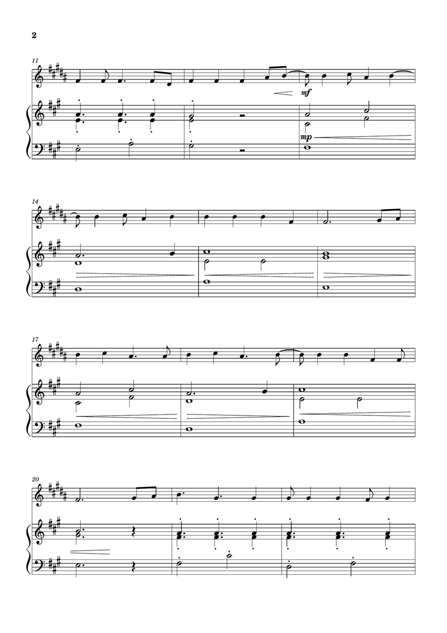 Cheap Thrills (Feat. Sean Paul) B-Flat Clarinet scores gallery preview page 2