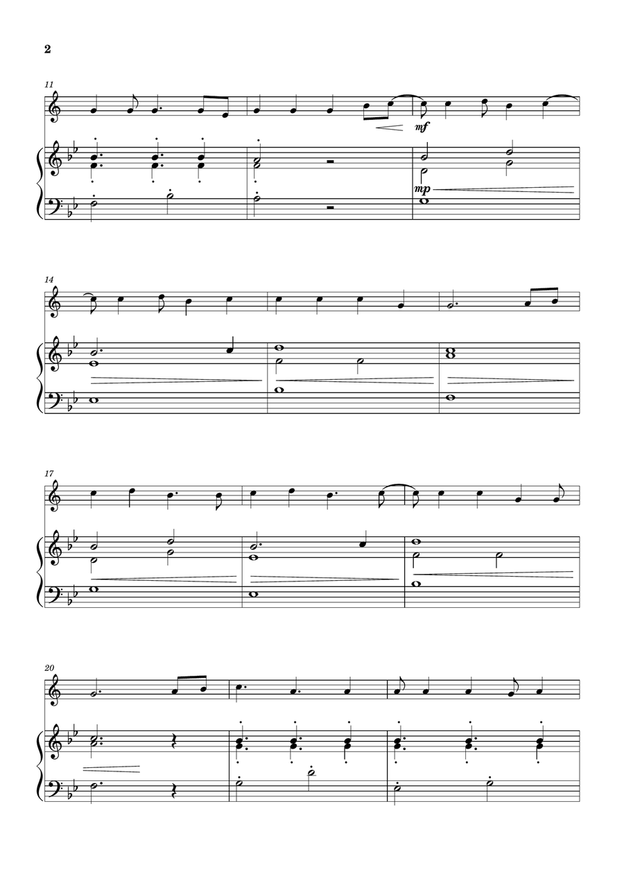 Cheap Thrills (Feat. Sean Paul) B-Flat Clarinet scores gallery preview page 2