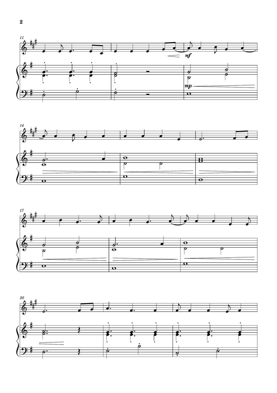 Cheap Thrills (Feat. Sean Paul) B-Flat Clarinet scores gallery preview page 2