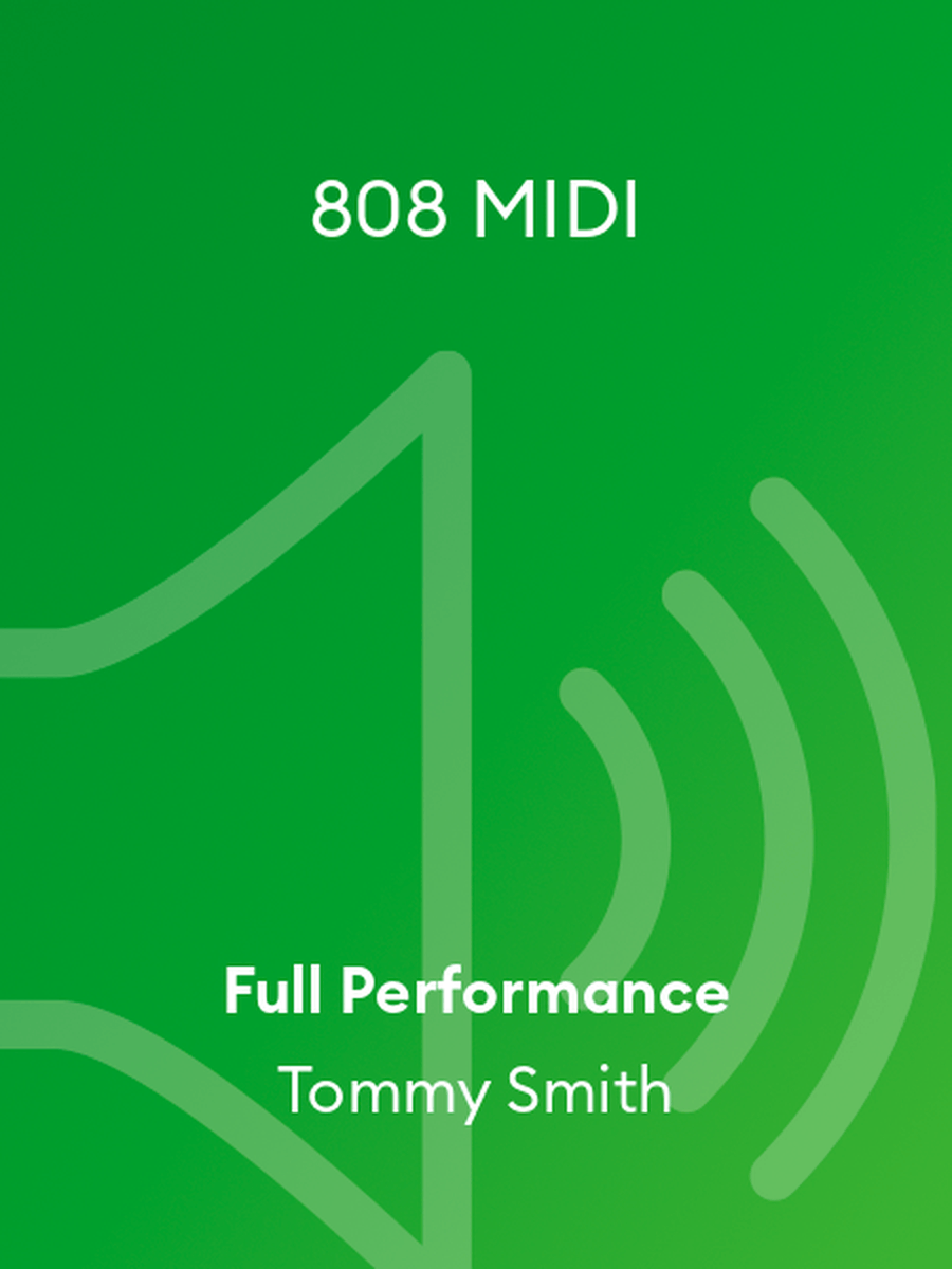 808 MIDI 808 MIDI MIDI Disk scores gallery preview page 1