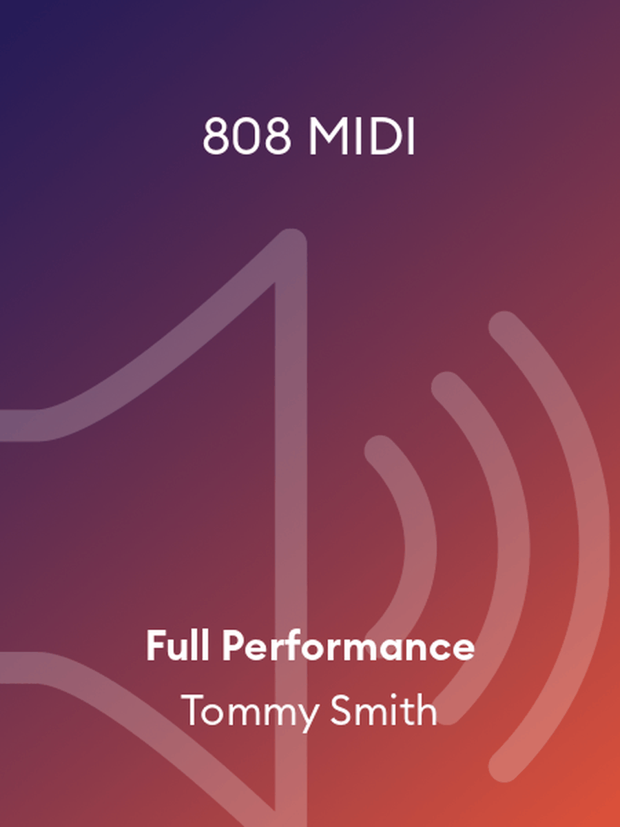 808 MIDI 808 MIDI MIDI Disk scores gallery preview page 1