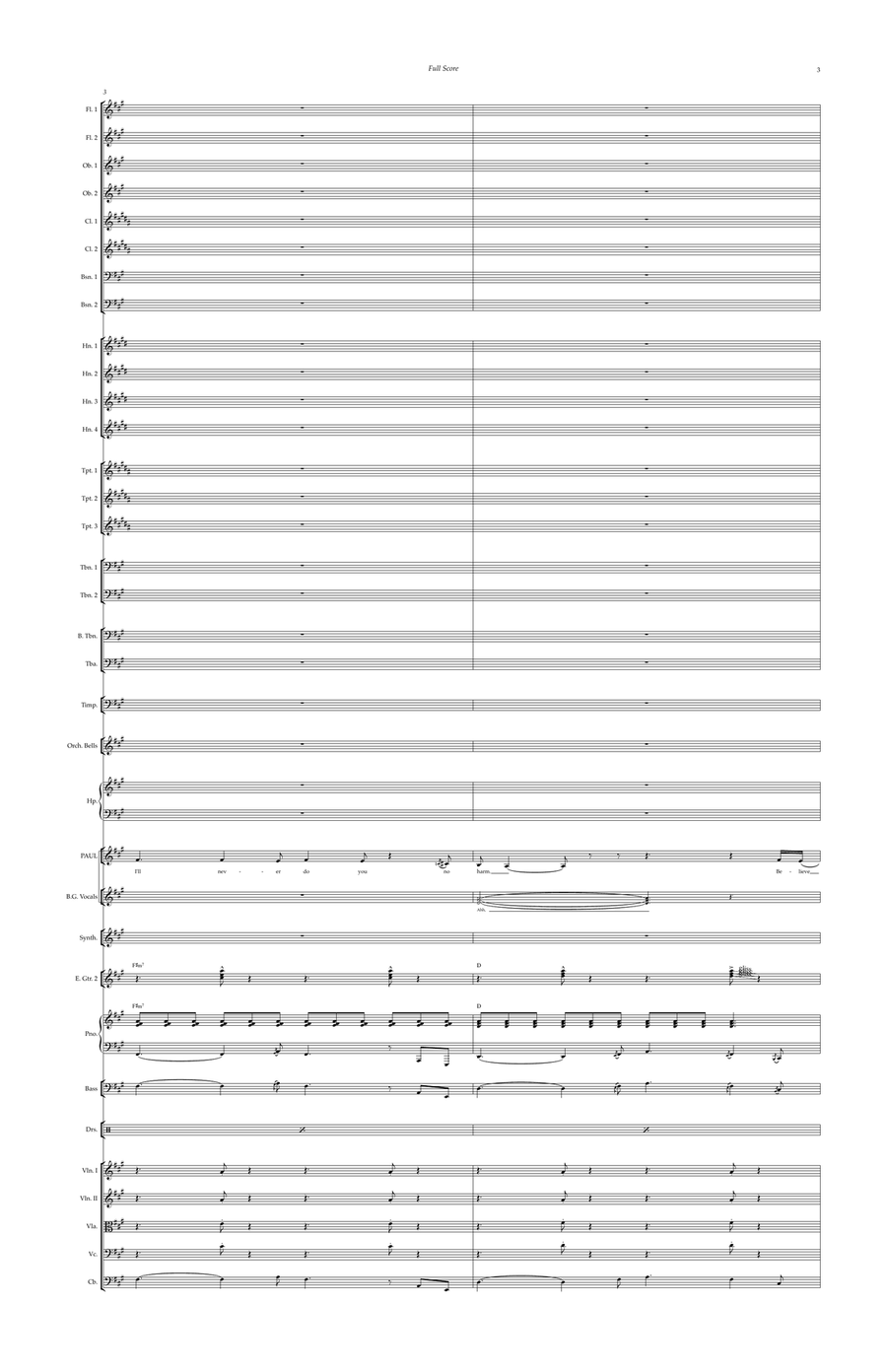 Oh! Darling Oh! Darling Full Orchestra scores gallery preview page 3