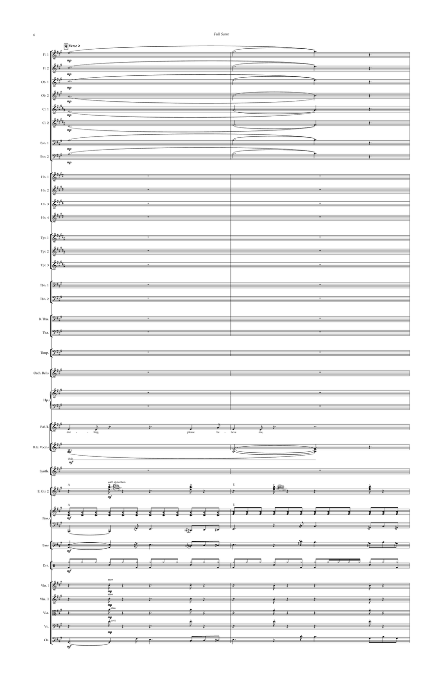 Oh! Darling Oh! Darling Full Orchestra scores gallery preview page 6