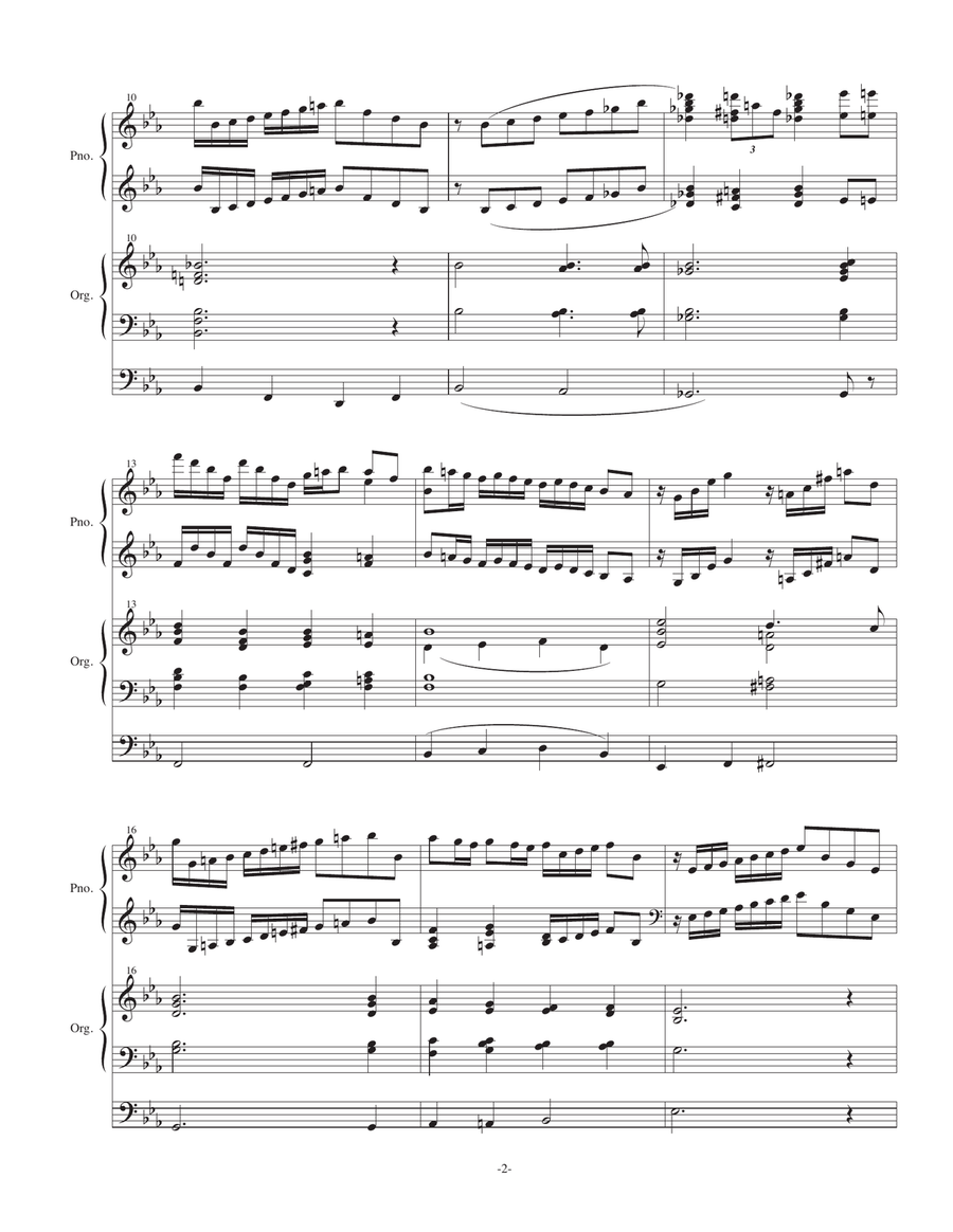 God Of Our Fathers Piano scores gallery preview page 2