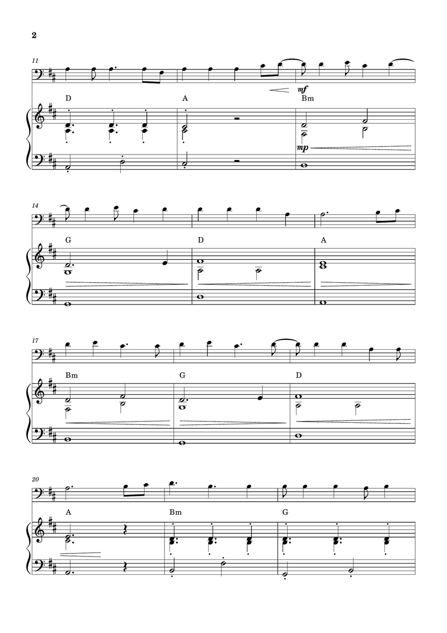 Cheap Thrills (Feat. Sean Paul) Piano scores gallery preview page 2
