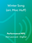 Winter Song (arr. Mac Huff)