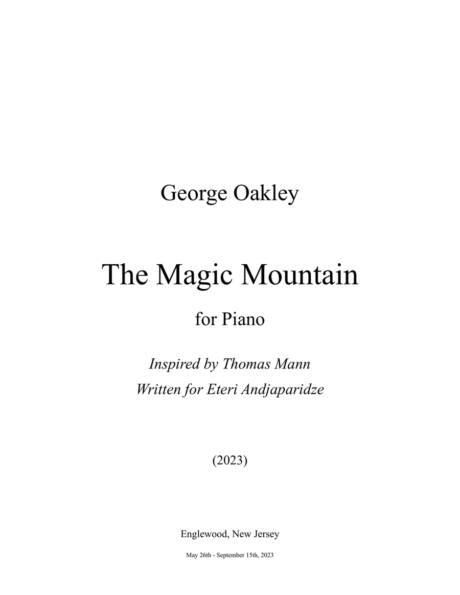 The Magic Mountain The Magic Mountain Piano Solo scores gallery preview page 3