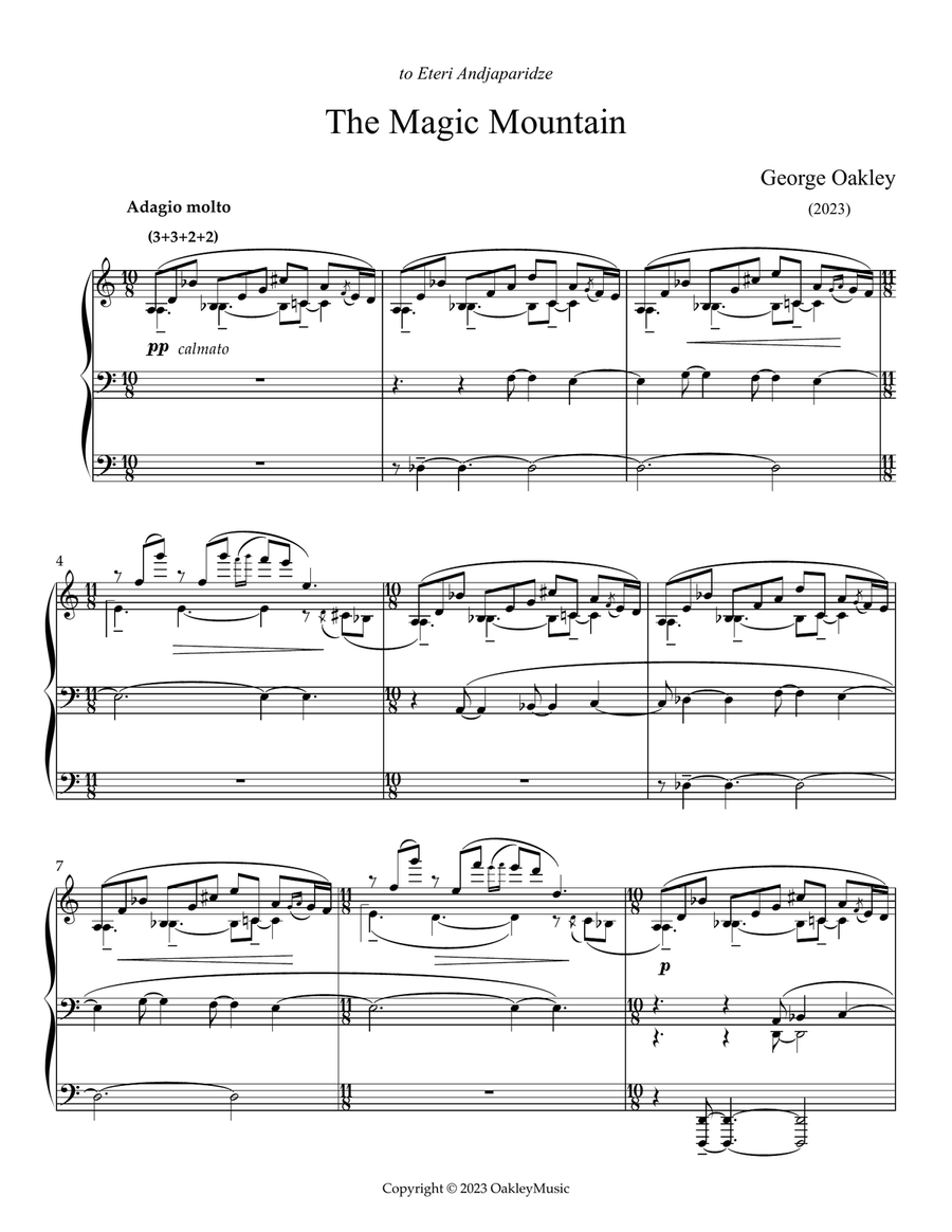 The Magic Mountain The Magic Mountain Piano Solo scores gallery preview page 4