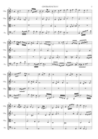 Bach J.S. CONTRAPUNCTUS VI (a 4, in stile francese). Arr. For String Quartet with Parts String Quartet scores gallery preview page 3