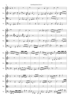 Bach J.S. CONTRAPUNCTUS VI (a 4, in stile francese). Arr. For String Quartet with Parts String Quartet scores gallery preview page 4