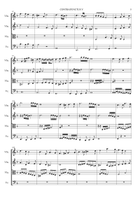 Bach J.S. CONTRAPUNCTUS VI (a 4, in stile francese). Arr. For String Quartet with Parts String Quartet scores gallery preview page 5