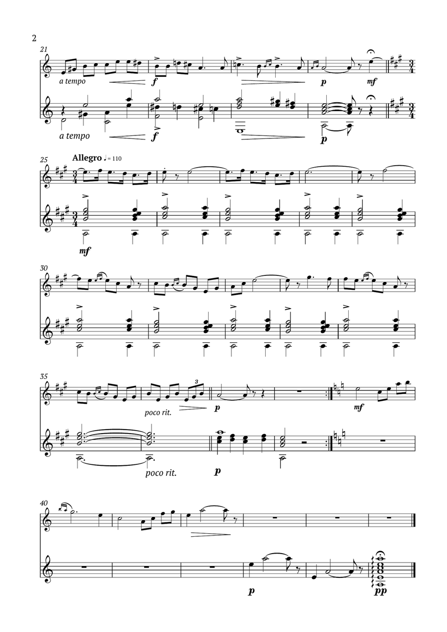 Solvejg’s Song Small Ensemble scores gallery preview page 2