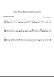 Mrs. Anne Harecourt's Galliard