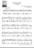 See You Again from FURIOUS 7 (easy piano)