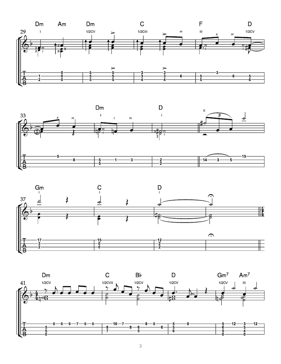 Babooshka Babooshka Ukulele scores gallery preview page 4