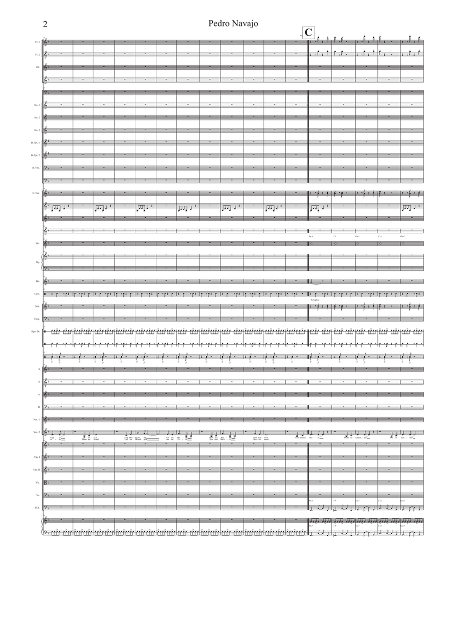 Pedro Navaja Pedro Navaja Full Orchestra scores gallery preview page 2
