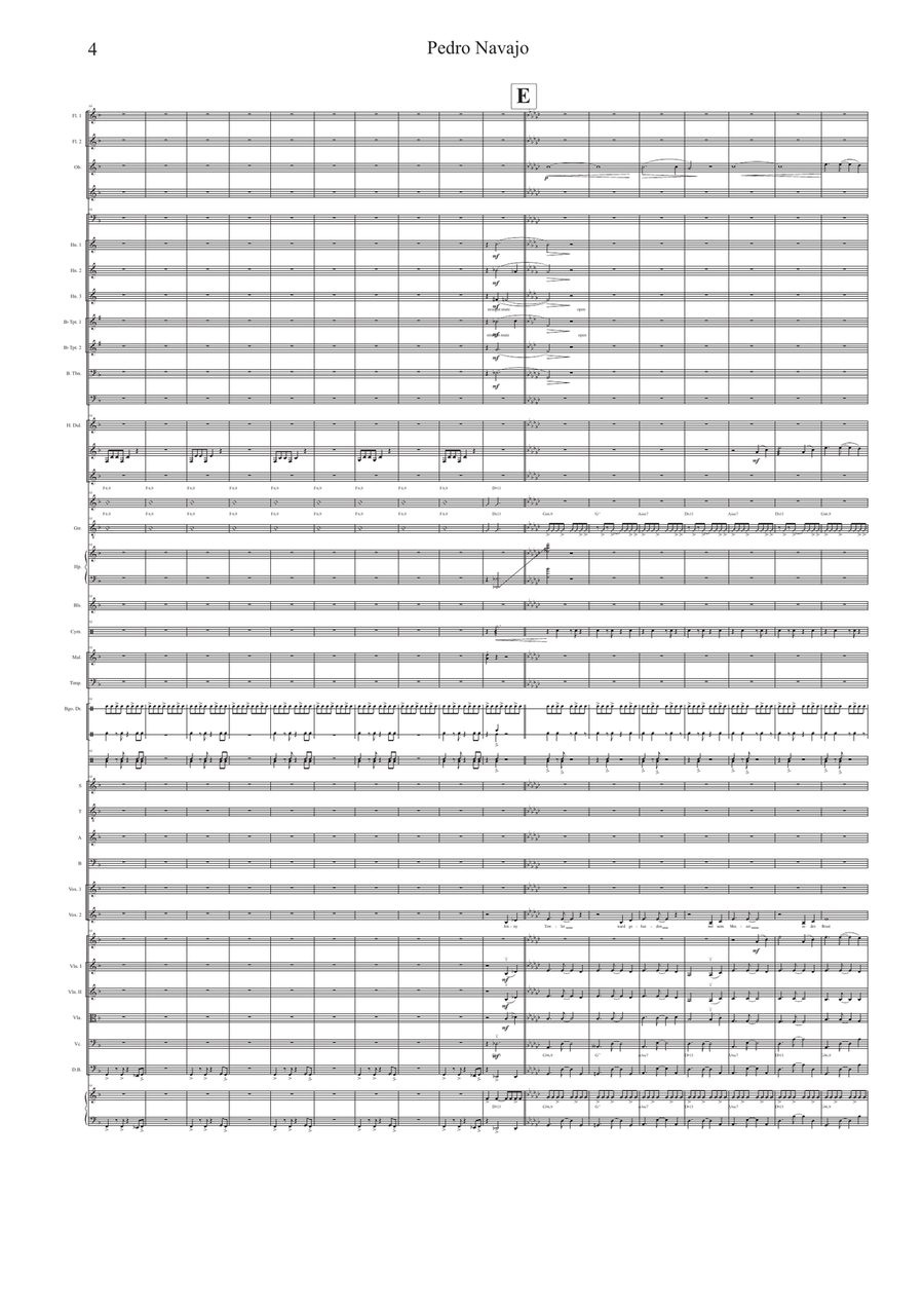 Pedro Navaja Pedro Navaja Full Orchestra scores gallery preview page 4