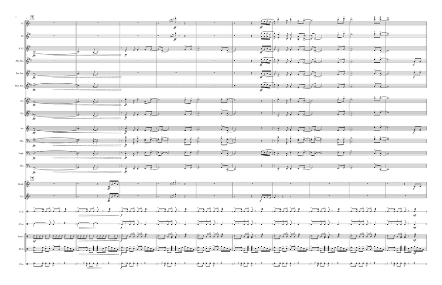 I'll Make A Man Out Of You Marching Band scores gallery preview page 2