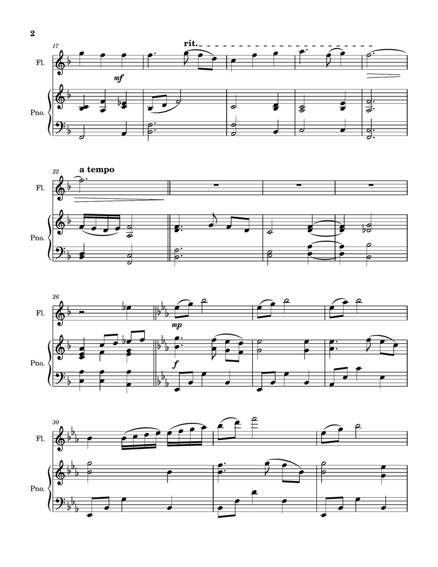 I Need Thee Every Hour Flute scores gallery preview page 2