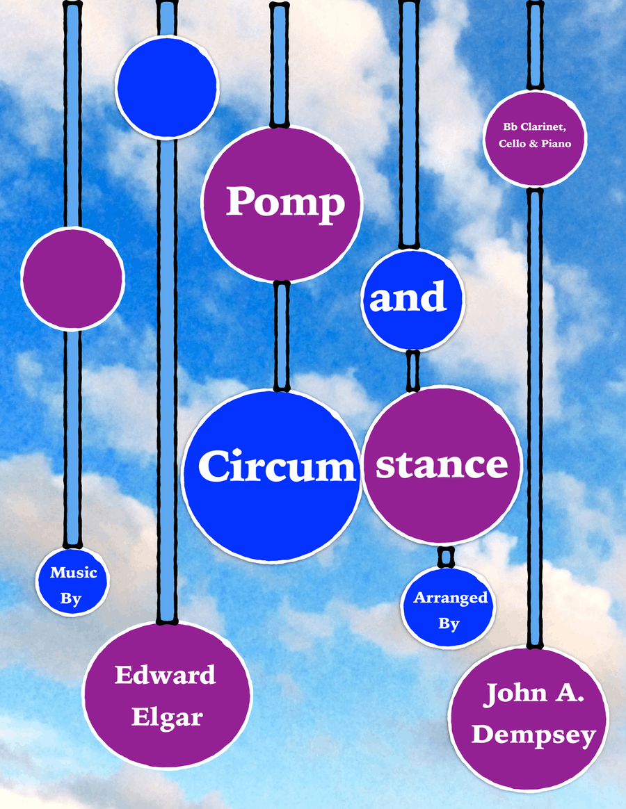 Pomp and Circumstance (in F Major): Trio for Clarinet, Cello and Piano Small Ensemble scores gallery preview page 1