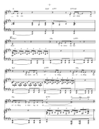 You Are The One Piano, Vocal scores gallery preview page 3