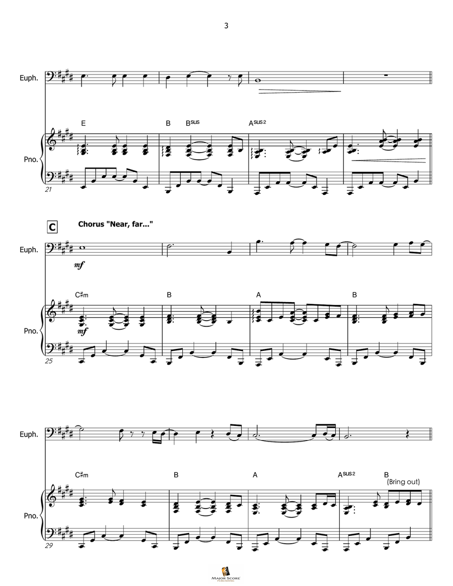 My Heart Will Go On (Love Theme From 'titanic') Euphonium scores gallery preview page 4