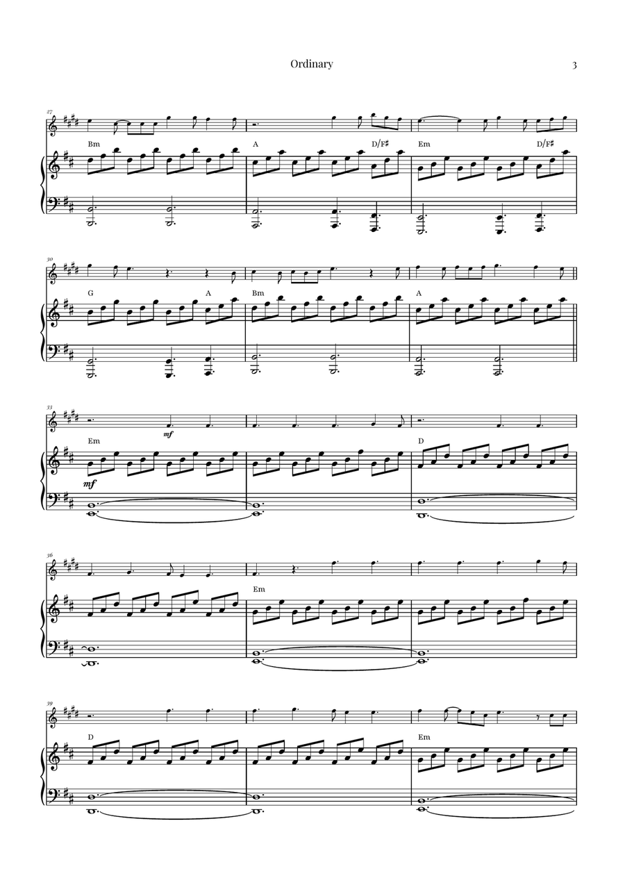 Ordinary Soprano Saxophone scores gallery preview page 3