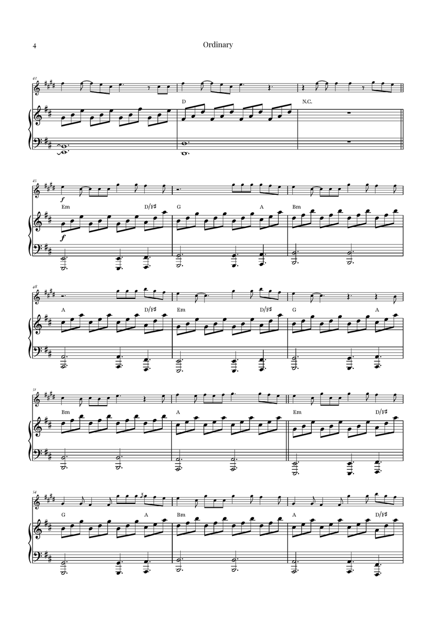 Ordinary Soprano Saxophone scores gallery preview page 4