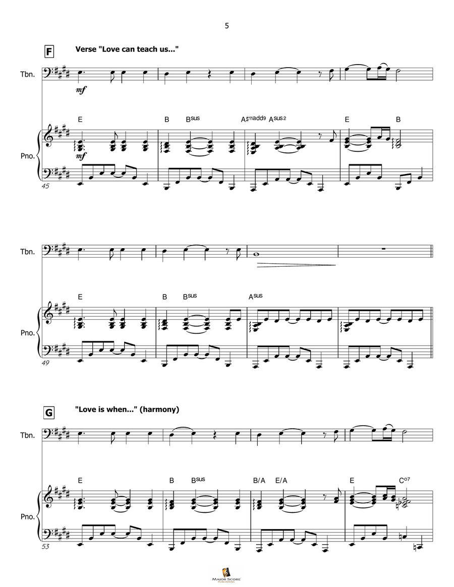 My Heart Will Go On (Love Theme From 'titanic') Piano scores gallery preview page 6