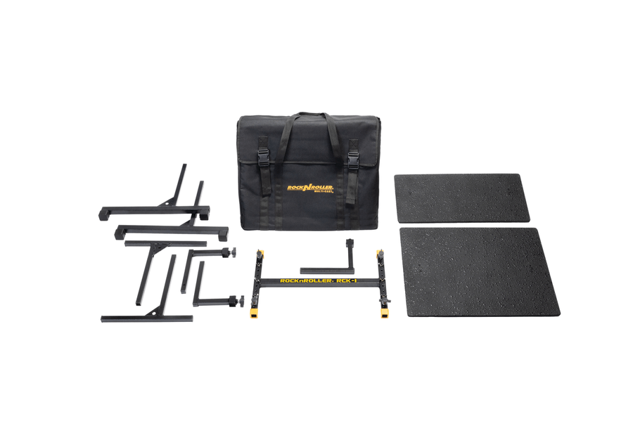 Rock N Roller RCK-1 Shelf Bundle Including H-Frame 2-Tier Compact Travel Keyboard Stand Piano scores gallery preview page 1
