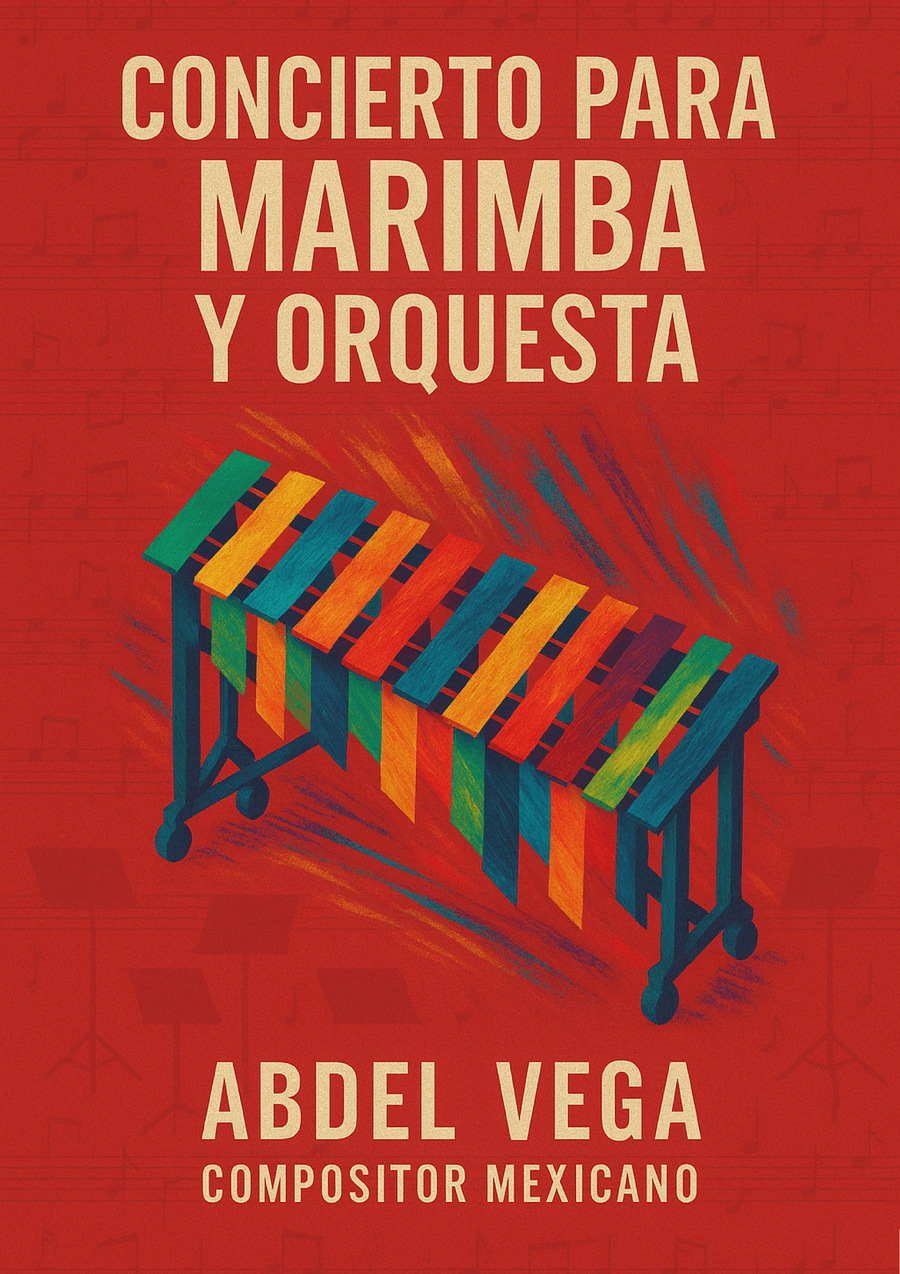 Concierto para Marimba y Orquesta Chamber Music scores gallery preview page 1