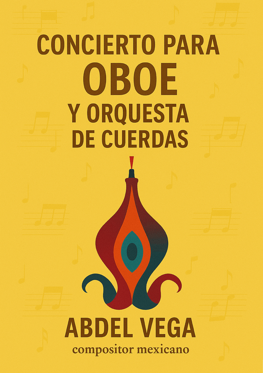 Concierto 1 para Oboe y Orquesta de Cuerdas Chamber Music scores gallery preview page 1